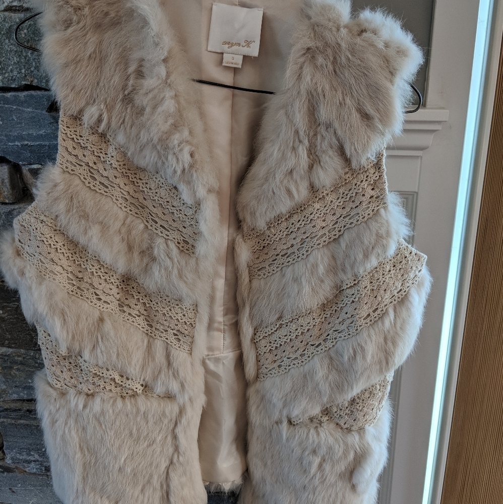 Aryn k fur vest